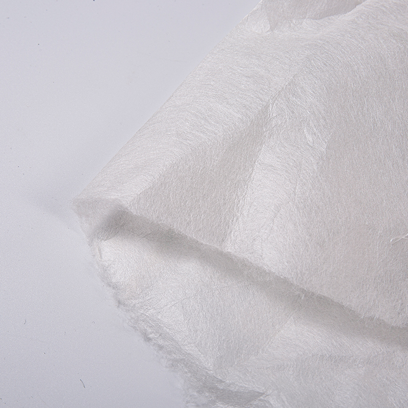 90c গরম জল দ্রবণীয় নন বোনা ফ্যাব্রিক 35g সাদা সূচিকর্মের জন্য
